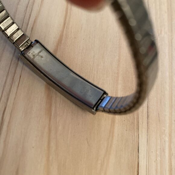 Medilog Speidel Medical ID Alert Vintage Stretch Bracelet - Approx. 6 3/4 In - Picture 4 of 7